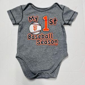 Genuine Merchandise San Francisco Giants Bodysuit   Boys Size 3/6 Months